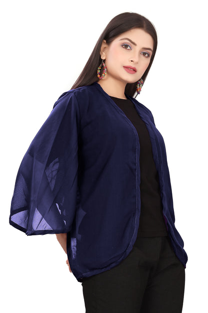 Women Chiffon Shrug / Jacket C51- Regular Size 2