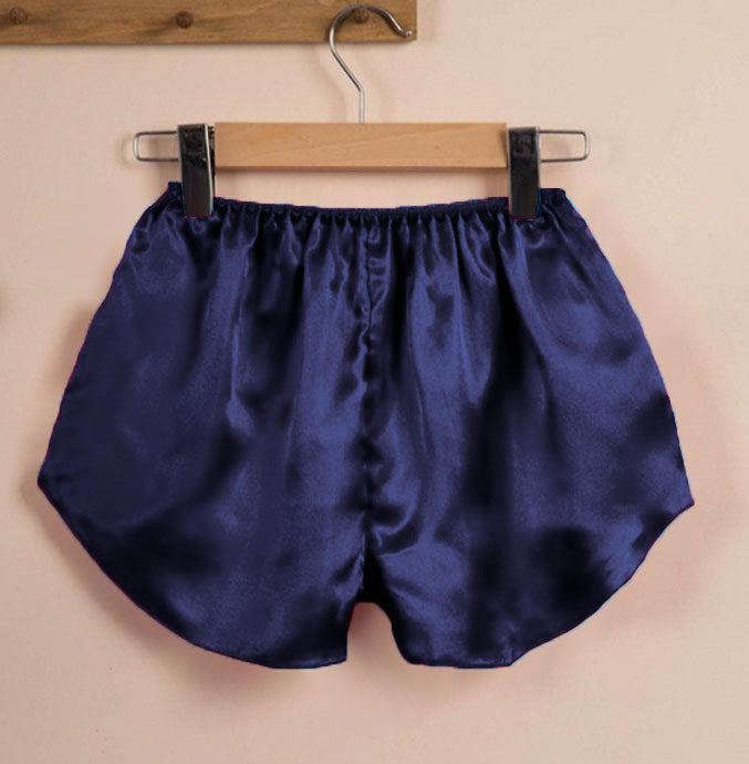 Satin Short Mini Pant For Girls Night wear S78 - Regular Size 2