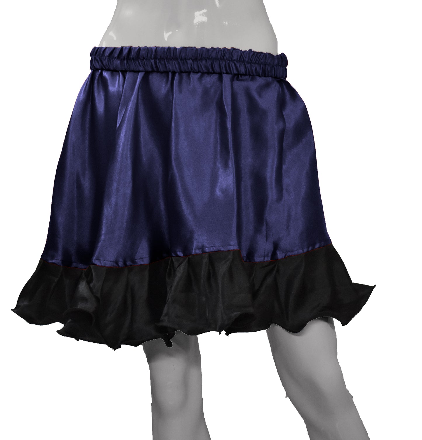 Satin Short skirt with Frill S63 - Regular Size 2