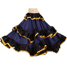 Belly Dance Skirts Full Circle with 3  Layer S75 - Regular Size 2