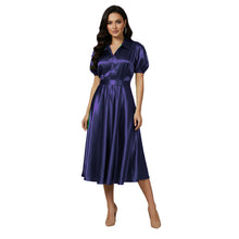 Satin Long Party Dress | Flowy Formal Gown S-3XL | 41 Colors S117