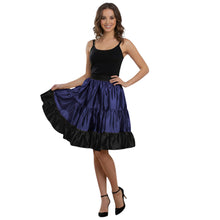 Satin 3-Layer Short Skirt | Tiered Ruffle Party Mini S-3XL S68