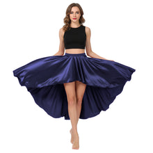 Satin Asymmetrical High-Low Skirt | Flowy Maxi S-5XL | 41 Colors S47