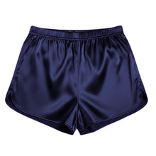 Satin Night Wear Mini Shorts | Sleep & Lounge Pant S-3XL | 41 Colors S78 Meek Mercery BY KF