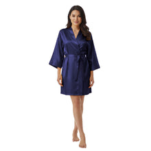 Satin Night Wear Bathrobe | Luxurious Kimono Robe S-3XL | 41 Colors S26