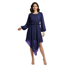 Chiffon Long Asymmetrical Dress | One Peace Party Gown S-5XL C55