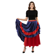 Satin Half Circle Belly Dance Skirt | Elegant Flow S-3XL | 41 Colors S71