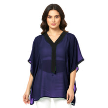 Chiffon Tulip Caftan Top | Flowy Casual Tunic S-5XL | 30 Colors C64