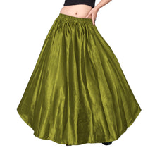 Satin Belly Dance Half Circle Skirt S9-Regular Size 2