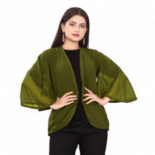 Women Chiffon Shrug / Jacket C51- Regular Size 2