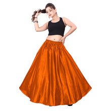 Satin Belly Dance Half Circle Skirt S9-Regular Size 2