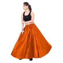 Satin Belly Dance Half Circle Skirt S9-Regular Size 2