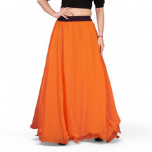 Chiffon Full Circle Belly Dance Skirt | Elegant 360° Flow & Sheer Movement C12