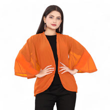 Women Chiffon Shrug / Jacket C51- Regular Size 2