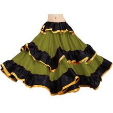 Belly Dance Skirts Full Circle with 3  Layer S75 - Regular Size 2