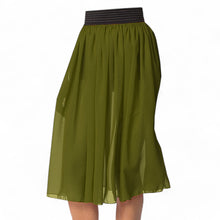 Girls' Sheer Chiffon Beach Skirt | Lightweight Swimsuit Cover-Up C15