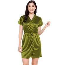 Satin Night Wear Bathrobe | Luxurious Kimono Robe S-3XL | 41 Colors S108