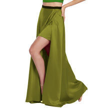 Satin Casual Party Skirt | High-Shine Flowy Skirt S-3XL | 41 Colors S75