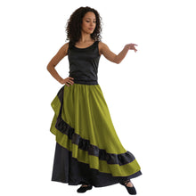 Satin Half Circle Belly Dance Skirt | Elegant Flow S-3XL | 41 Colors S57