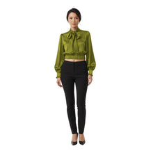 Satin Bow Blouse | Elegant Pussycat Tie Shirt S-3XL | 41 Colors S27