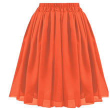 Flowy Chiffon Mini Skirt - High-Waist Pleated Party & Cocktail Wear C27