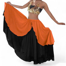 Chiffon 2 layer Belly Dance Skirt C1- Regular Size 2