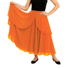 Chiffon 2 Layer Belly Dance Skirt | Flowy Fancy Costume S-5XL C75
