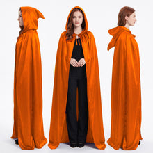 Satin Halloween Hooded Robe Cape – Costume, Cosplay & Party Wear S151