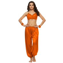 Satin Belly Dance Harem Pants | Flowy Trousers S-3XL | 41 Colors S10