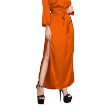 Teal Satin Palazzo Pants (S-3XL), stylish self tie bottoms.