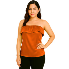 Satin Sleeveless Fancy Top | Party & Evening Wear S-3XL | 41 Colors S88