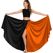 Reversible Full Circle Dance Skirt | Front Cut Flow S-3XL | 41 Colors S59
