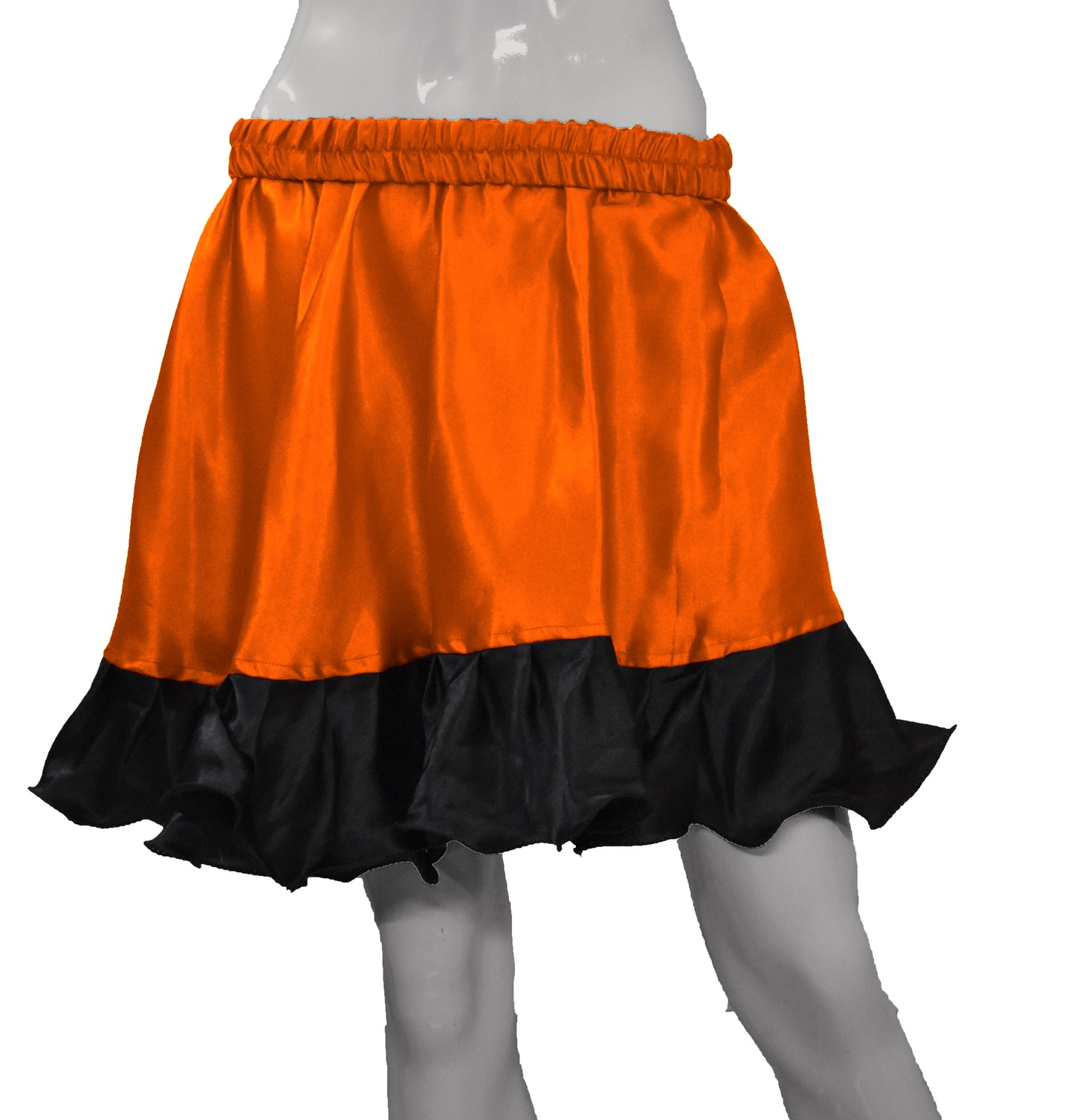 Satin Short skirt with Frill S63 - Regular Size 2