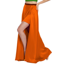 Satin Casual Party Skirt | High-Shine Flowy Skirt S-3XL | 41 Colors S75