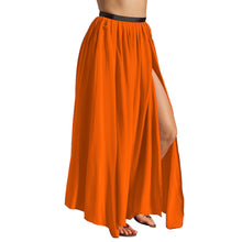 Side  Slit A line Belly Dance skirt 4 Layer Skirt S95 - Regular Size 2