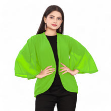 Women Chiffon Shrug / Jacket C51- Regular Size 2