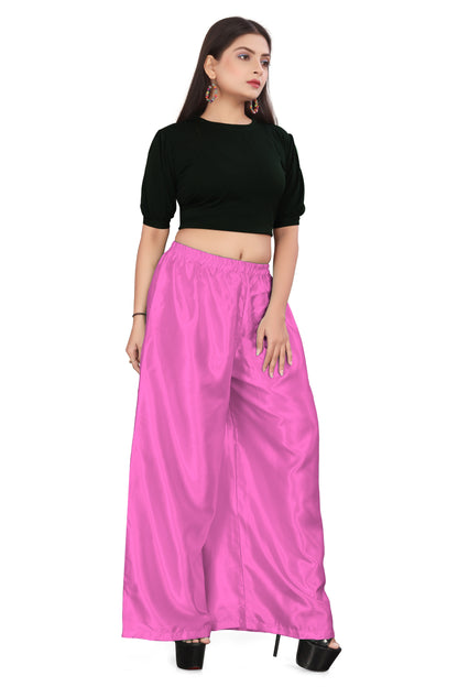 Belly Dance Satin Wide leg Palazzo  Pants S25-Regular Size 2