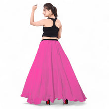 Chiffon Half Circle Belly Dance Skirt C13- Regular Size 2