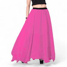 Chiffon Half Circle Belly Dance Skirt C13- Regular Size 2