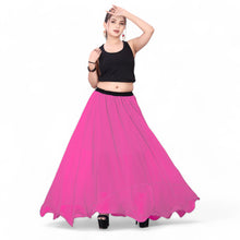 Chiffon Half Circle Belly Dance Skirt C13- Regular Size 2