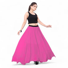 Chiffon Half Circle Belly Dance Skirt C13- Regular Size 2