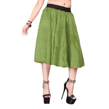 Satin Midi Skirt Party wear Skirt S24-Regular Size 3