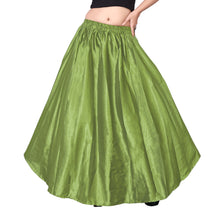 Satin Belly Dance Half Circle Skirt S9-Regular Size 2