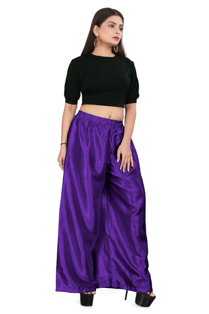 Belly Dance Satin Wide leg Palazzo  Pants S25-Regular Size 2