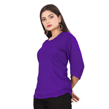 Chiffon Round neck Regular Wear Top C52- Regular Size 1