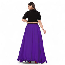 Chiffon Full Circle Belly Dance Skirt C12- Regular Size 2