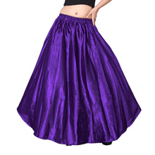 Satin Belly Dance Half Circle Skirt S9-Regular Size 2