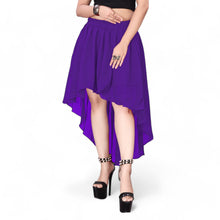 Chiffon Asymmetrical High-Low Skirt | Modern Dance, Lyrical, Belly Dance Fusion C9
