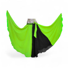 Multi-Color Chiffon Full Circle Skirt | Dynamic Sheer Flow Belly Dance Costume C23