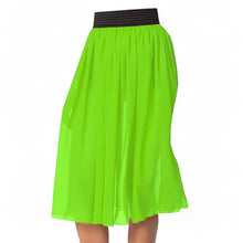 Girls' Sheer Chiffon Beach Skirt | Lightweight Swimsuit Cover-Up C15